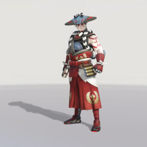 Hanzo, skin Kabuki.