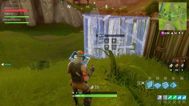 Fortnite modo construção