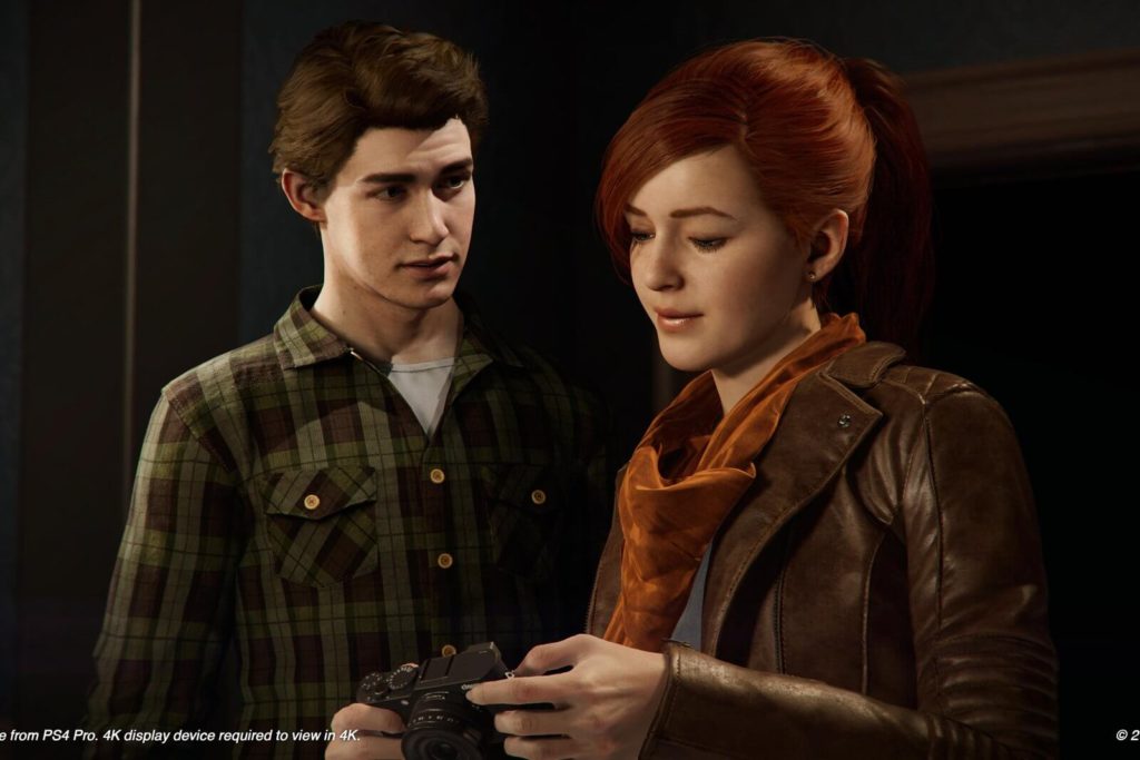 Peter Parker em Spider-Man para PlayStation 4.
