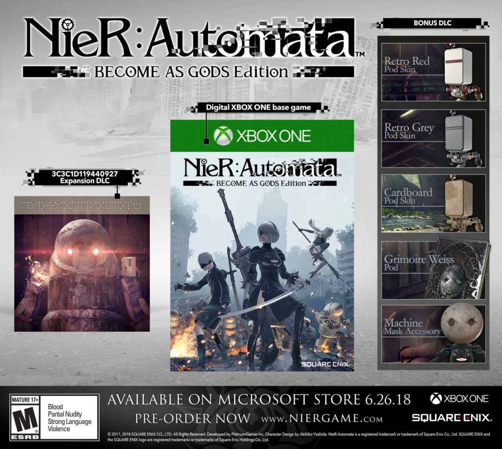 Nier: Automata BECOME AS GODS Edition