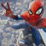 Spider Man recebe gameplay com o Aranha no topo do Empire State Building. Spider Man