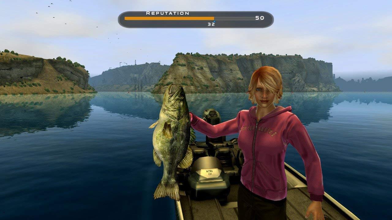 Novo game de pesca.