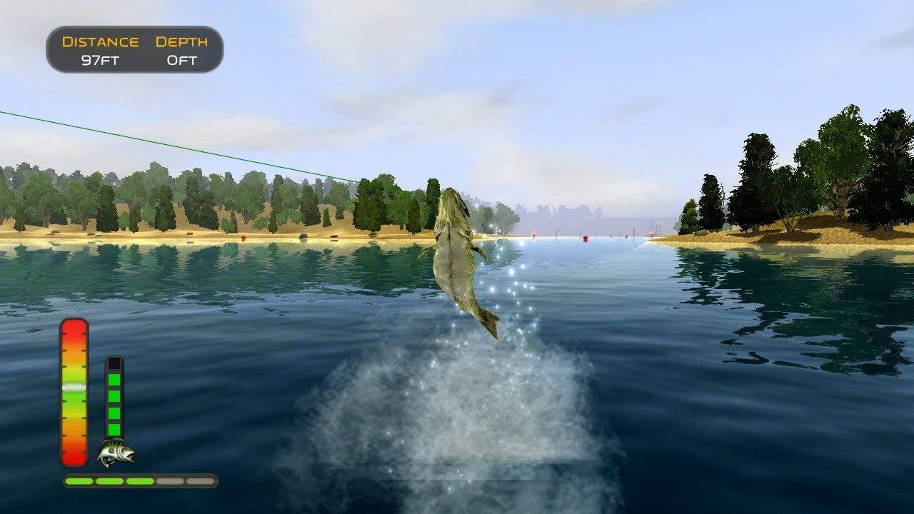 Novo game de pesca.