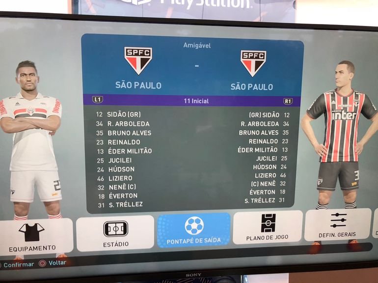 PES 2019 São Paulo FC