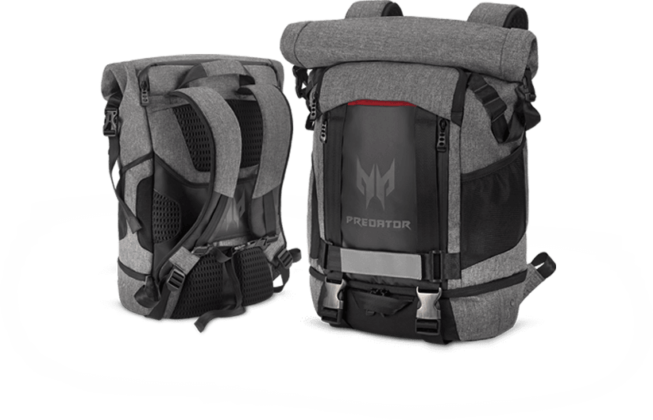 Mochila Gamer Predator Rolltop