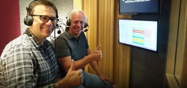 Milton Leite e Mauro Beting - PES 2019