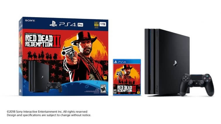 Bundle PS4 Pro Red Dead Redemption 2