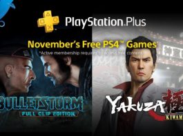 Playstation Plus, yakuza, Bulletstorm, Sony