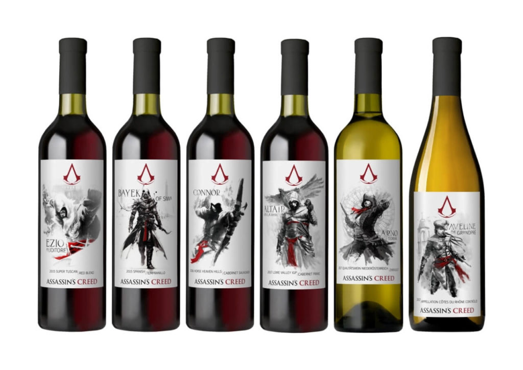 Assassin's Creed - vinhos temáticos