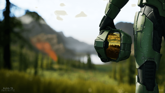 3398739-3840_haloinfinite_e318_masterchief. Halo infinite, Halo, 343