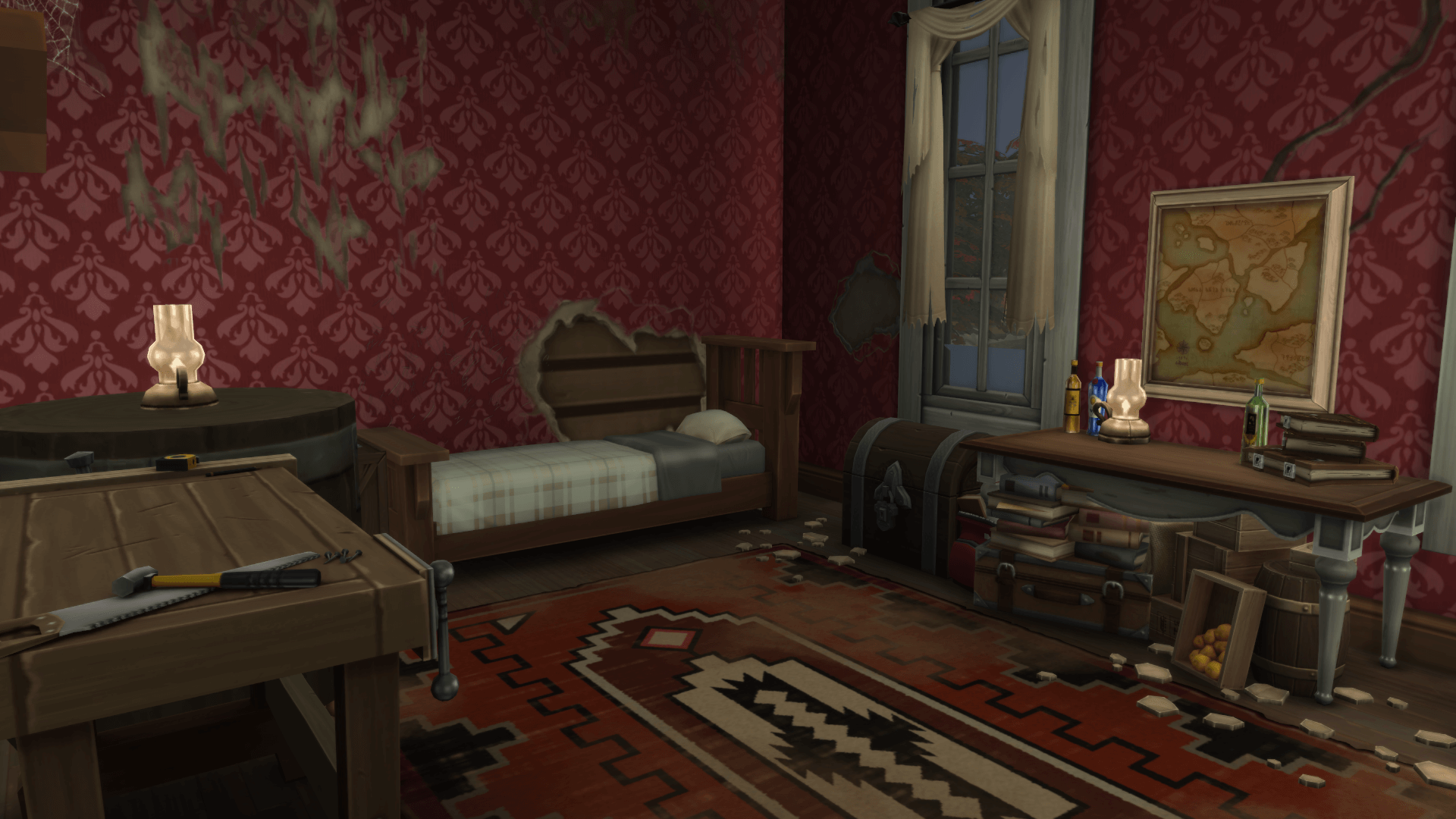 Quarto de Arthur Morgan.