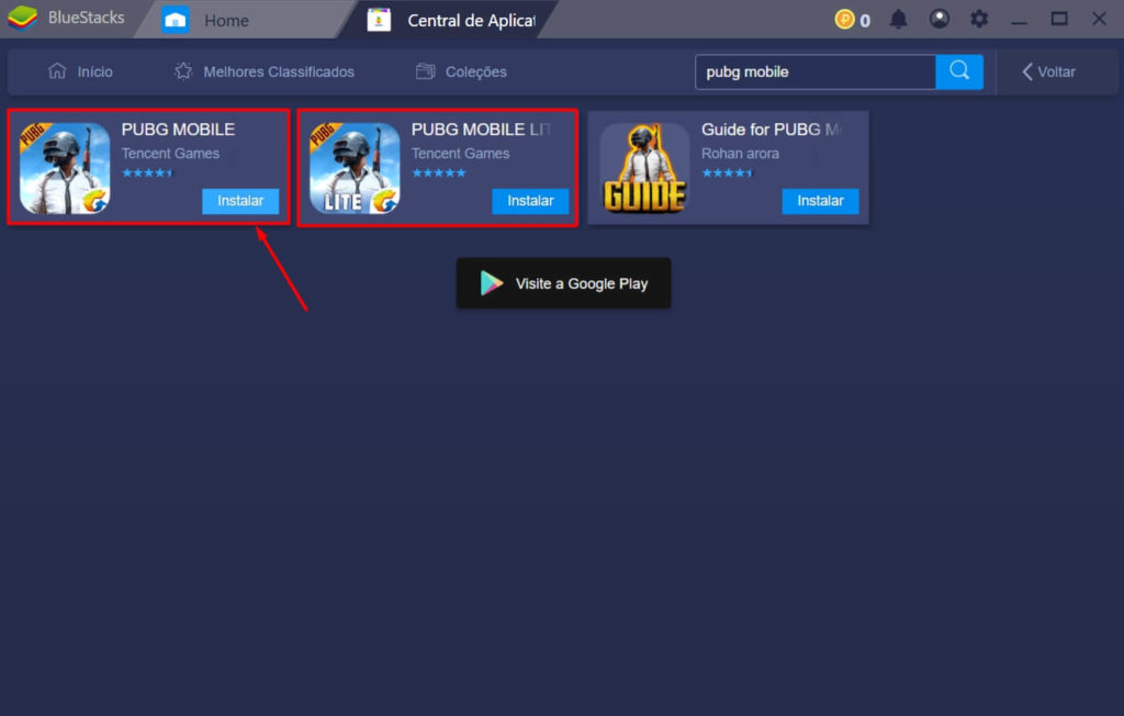 PUBG Mobile BlueStacks