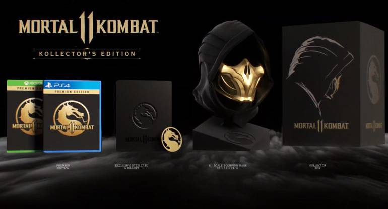 Mortal Kombat 11 edição colecionadores