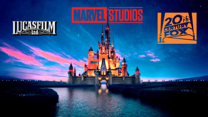 LucasFilm, Marvel Studios, Fox, Disney, Filmes