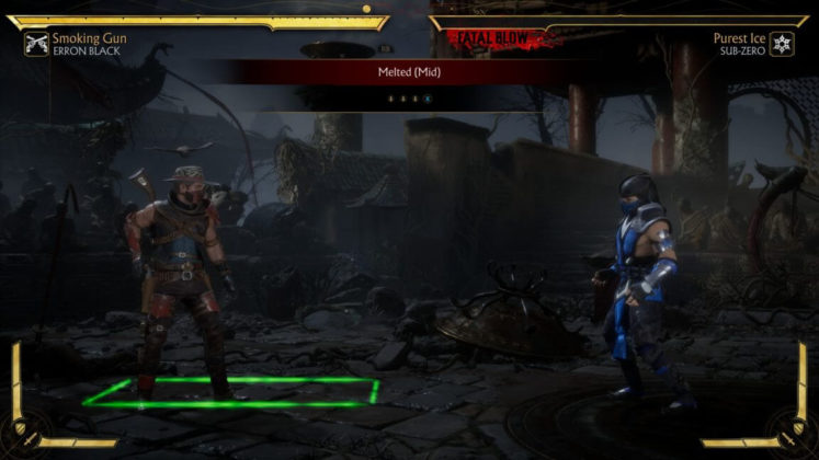 Mortal Kombat 11 Dist&acirc;ncias