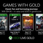 Microsoft anuncia jogos do Games with Gold de Agosto, incluindo Gears of War 4. Games with Gold, Microsoft, Gears of War 4, Forza Motorsport 6, Torchlight, Castlevania: Lords of Shadow