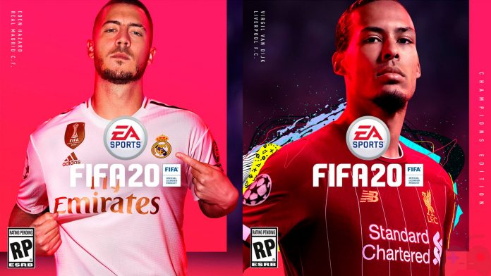 FIFA 20 hazard van dijk Demo, ps4 xbox one pc