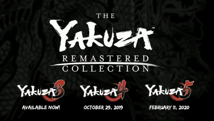 Yakuza-Remastered-Collection Yakuza, Yakuza: Remastered Collection, SEGA, PlayStation 4