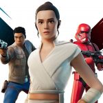 Rey, Finn e Sith Trooper estão disponíveis na loja de Fortnite. Fortnite, Epic Games, Star Wars, Rey, Finn, Sith Trooper