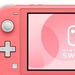 Nintendo Switch Lite na cor coral será lançado em abril. Nintendo Switch Lite Coral