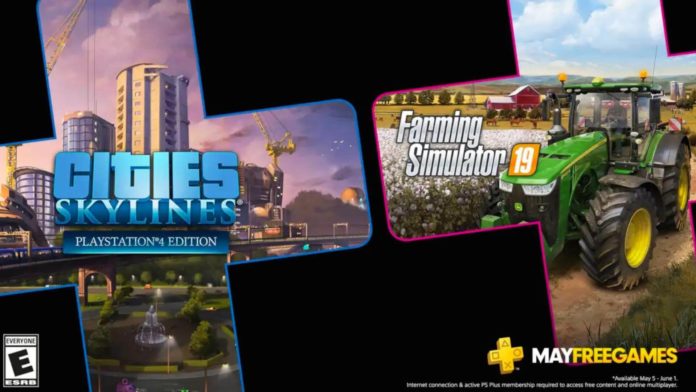 Farming Simulator 19, Cities: Skylines, PlayStation Plus
